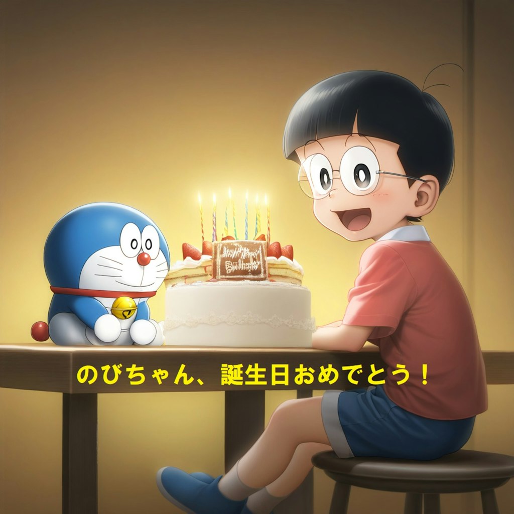 野比のび太　誕生日記念