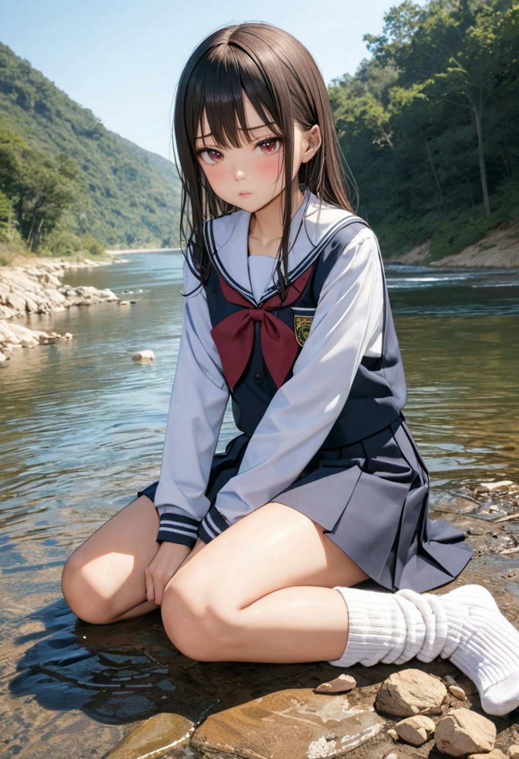 夏の美少女