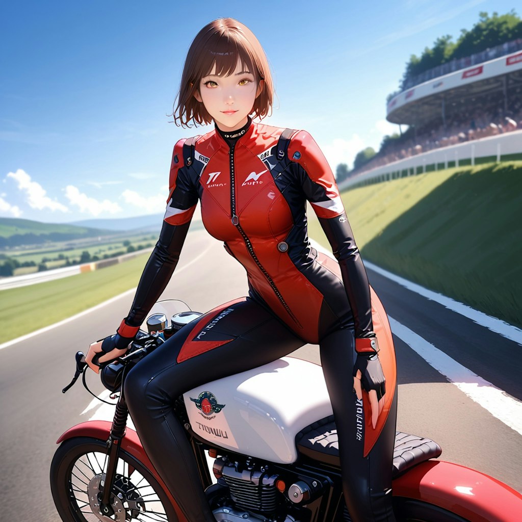 バイク好き彼女