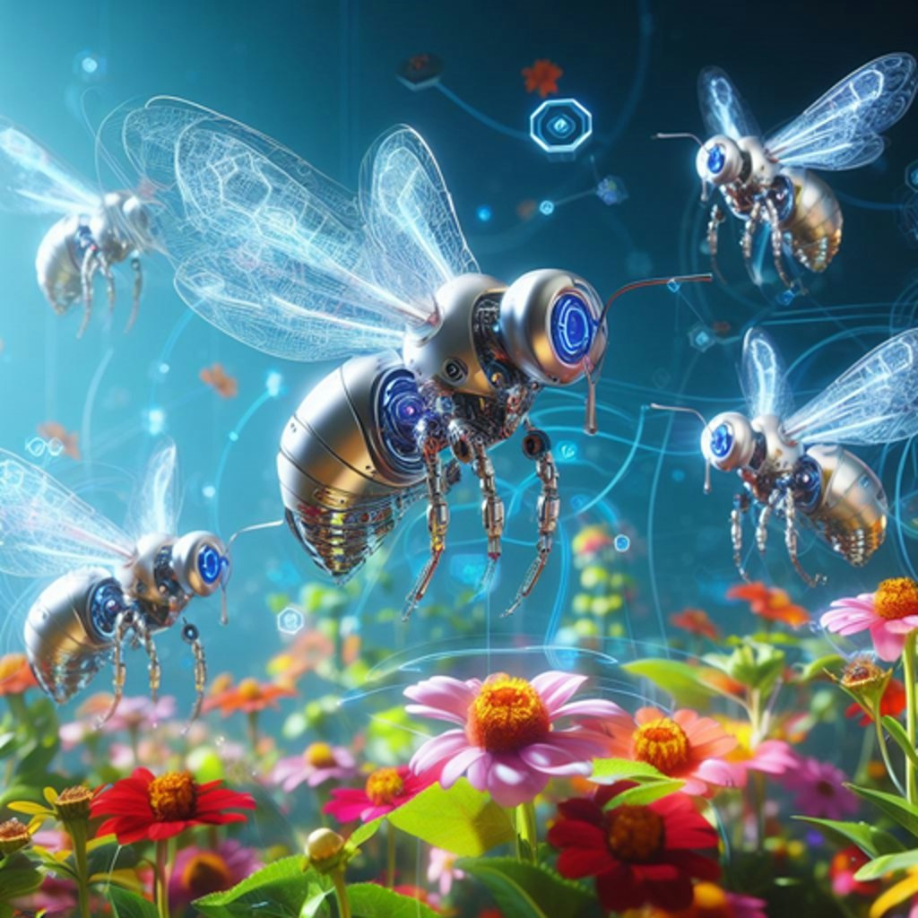近未来、ミツバチ減少に備える