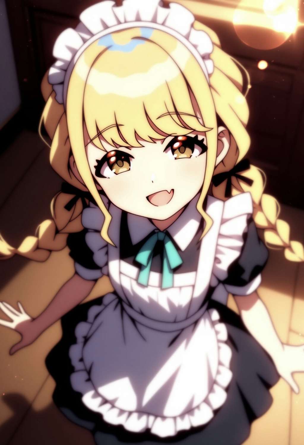 メイドカフェでバイトする藤田ことね