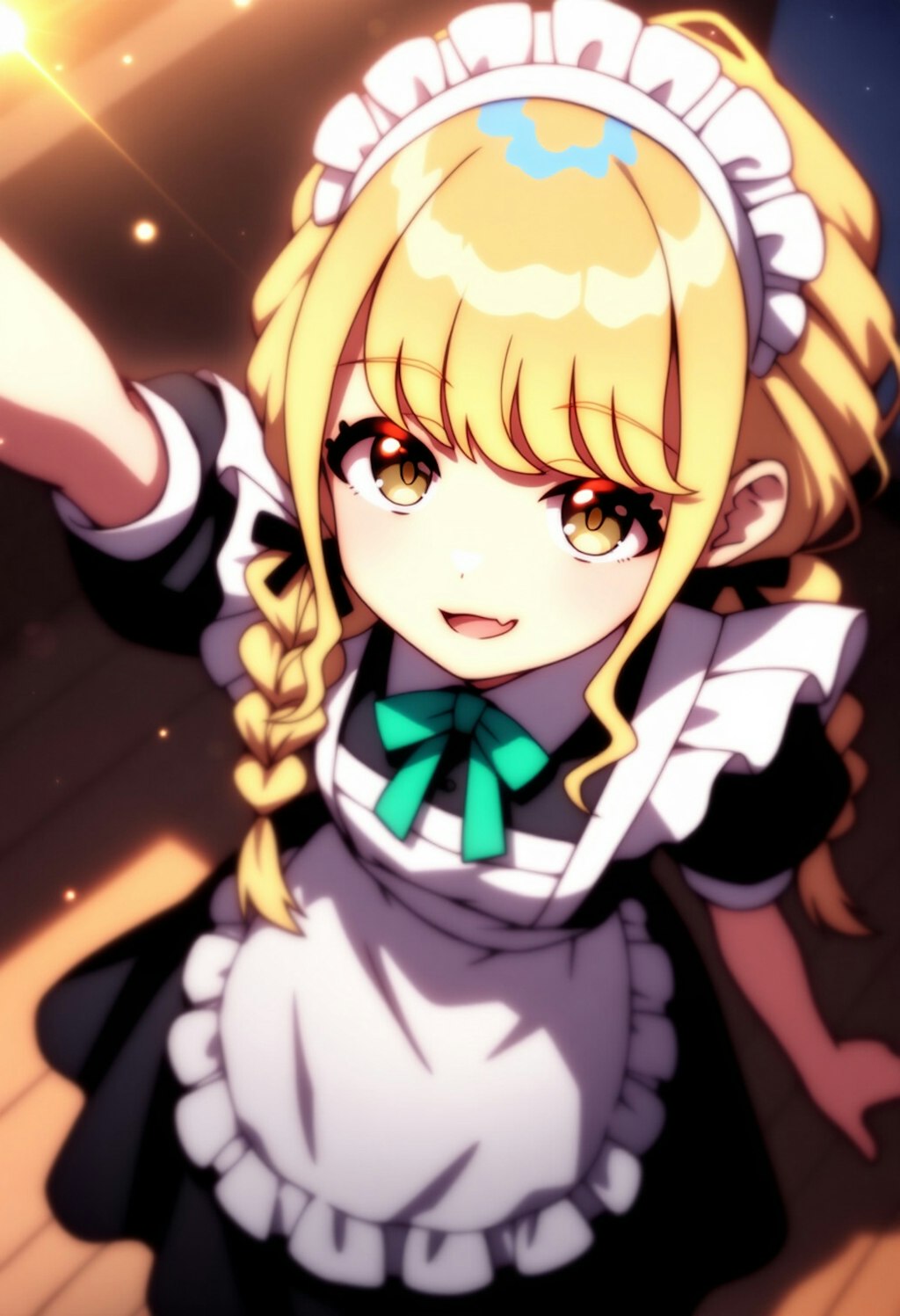 メイドカフェでバイトする藤田ことね
