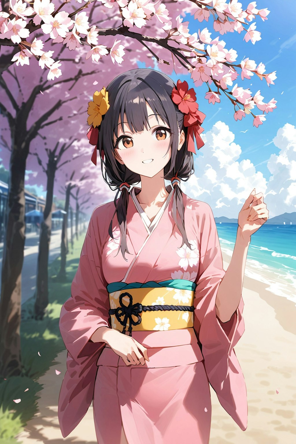 海辺の桜 27歳