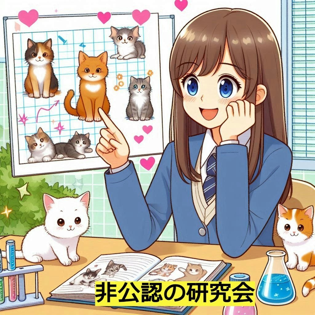 (🐈)ねこなみの最終問題　[猫可愛い学園の入〇転送]　４行目まで