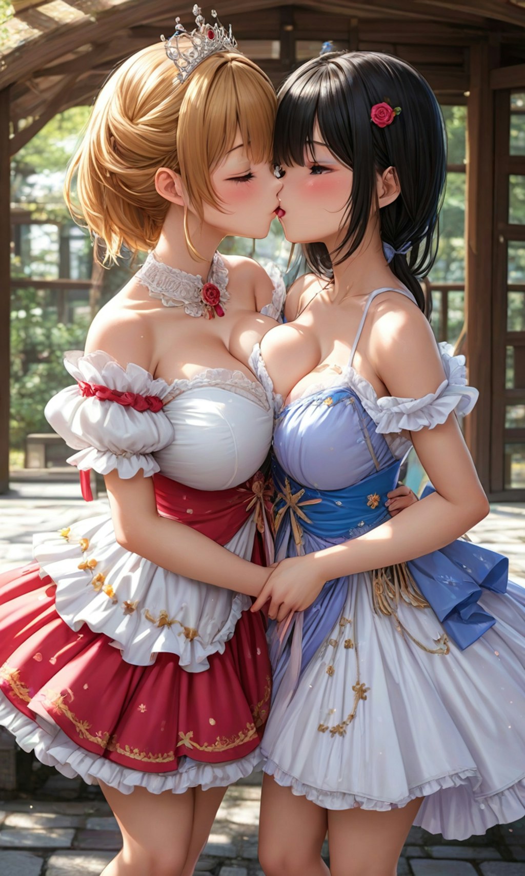 百合とドレスとプリンセスと