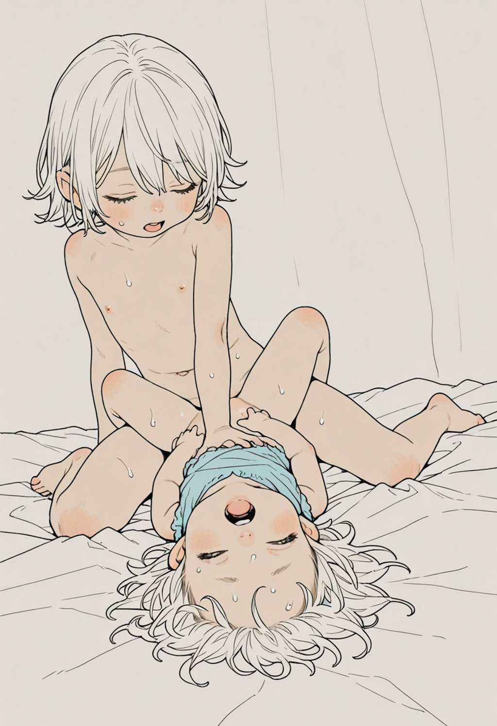 エロ目の母子像