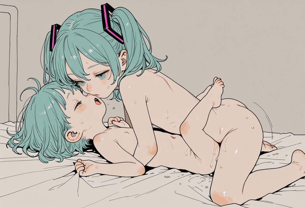 エロ目の母子像
