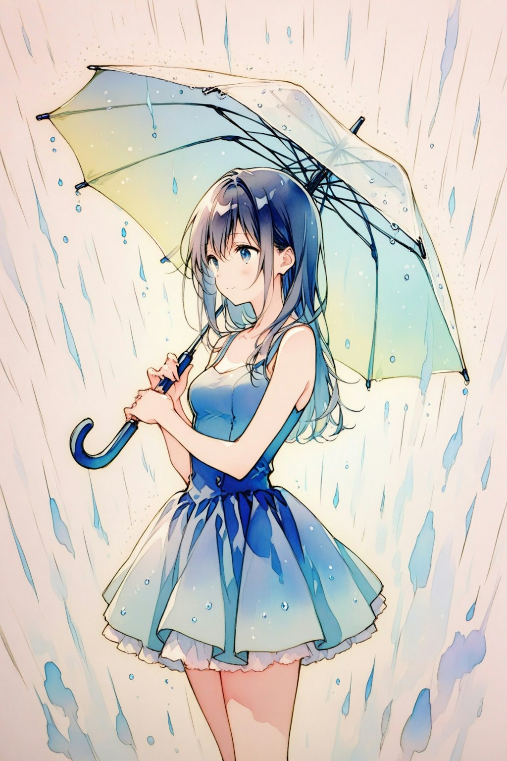 雨だね～♪