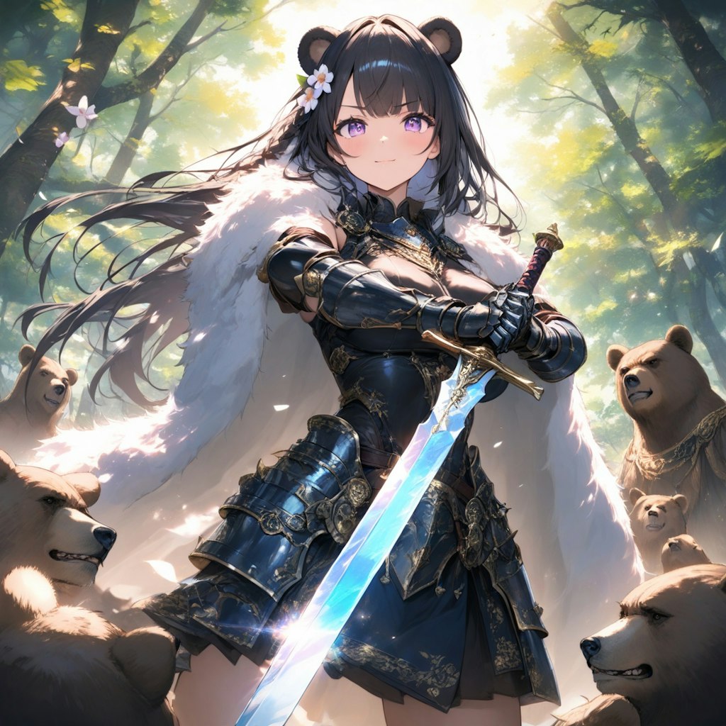 くまを従えし姫君
