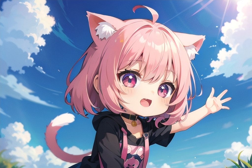 猫耳の女の子