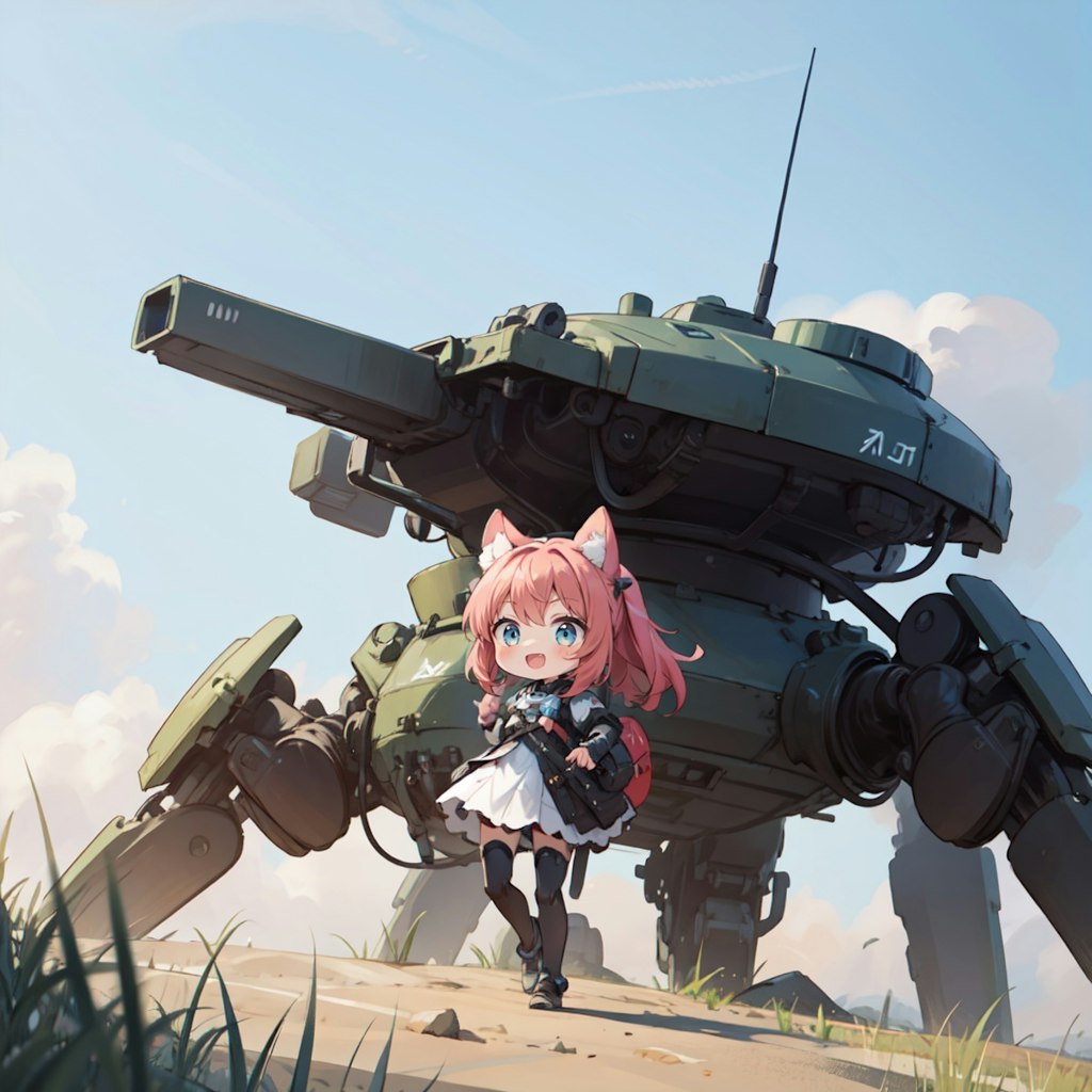 chibiとロボット41