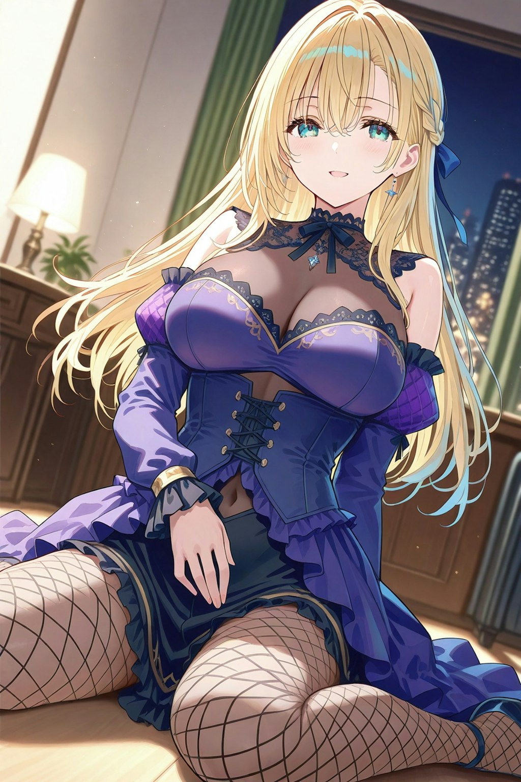 ゴシックロリータ風ドレス衣装の結菜(ゆな)