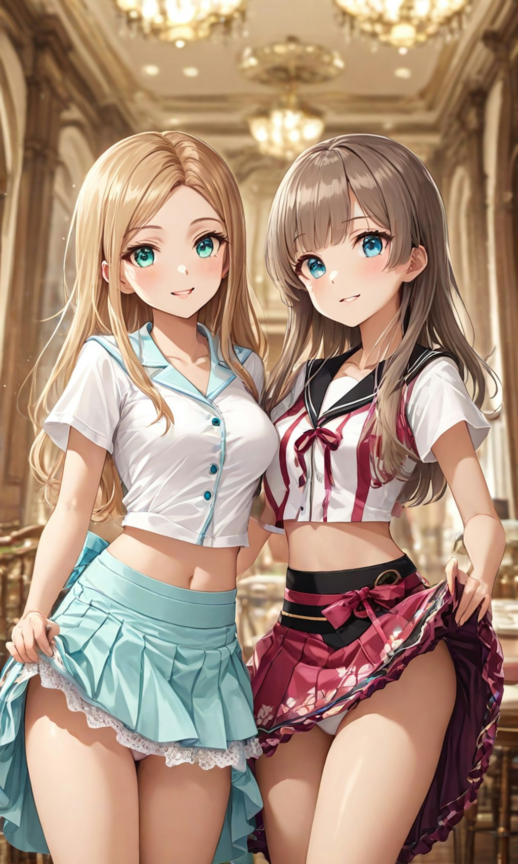 パンチラとセーラー服と女子高校生と