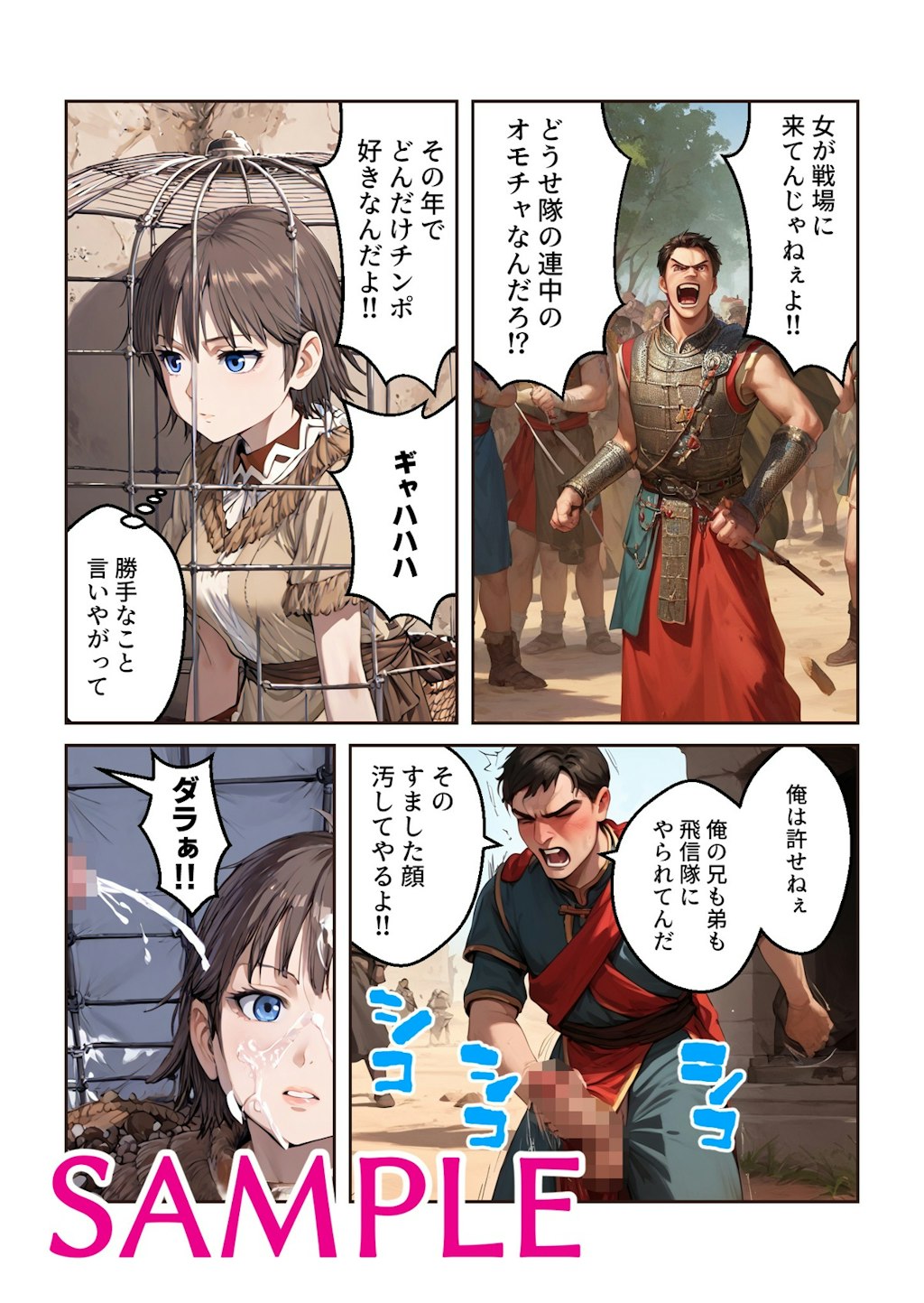 魏国に囚われし女軍師【マンガ】