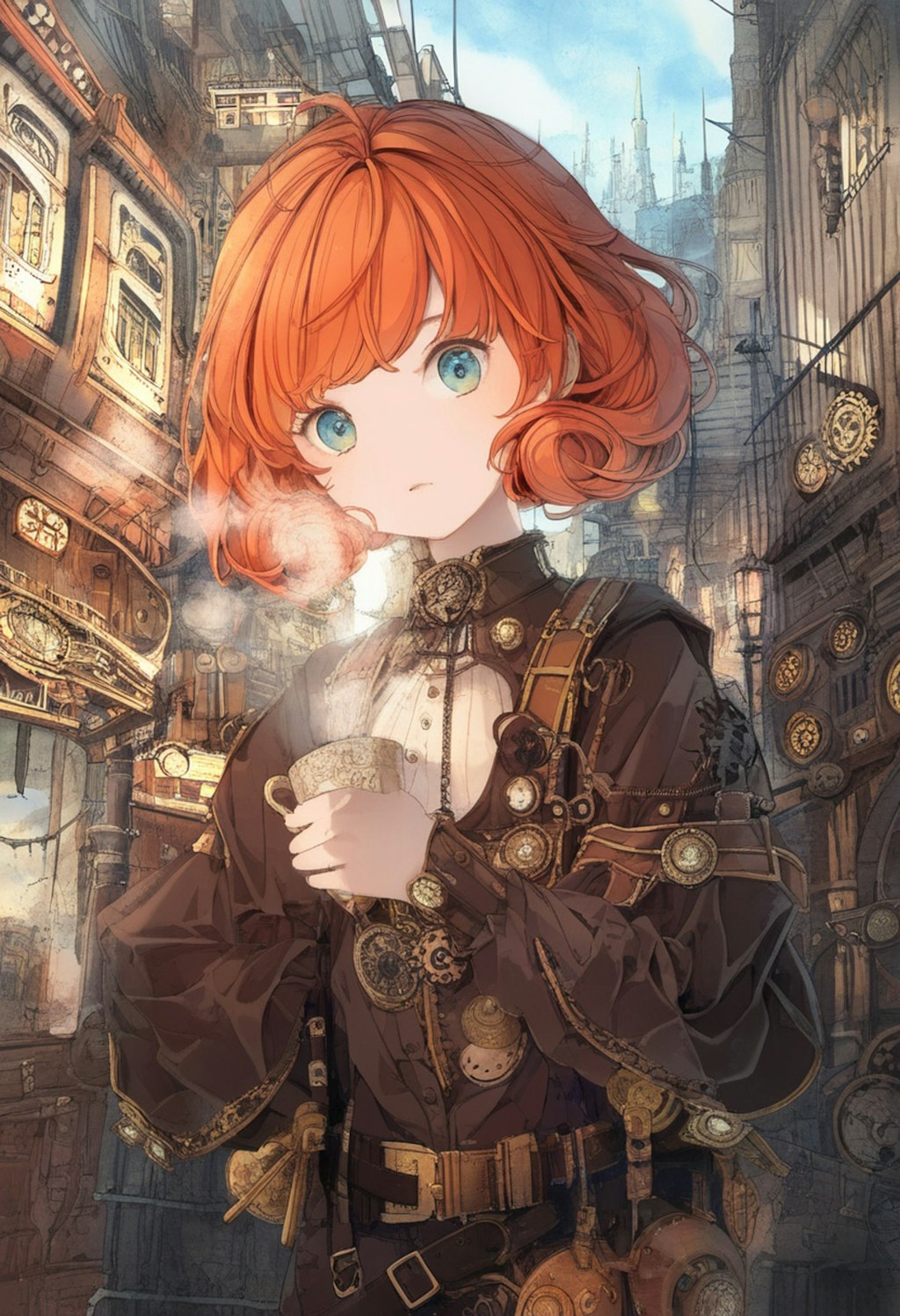 steampunk girl