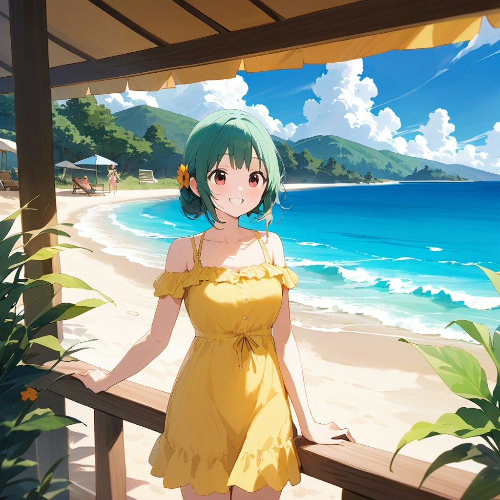 夏の海