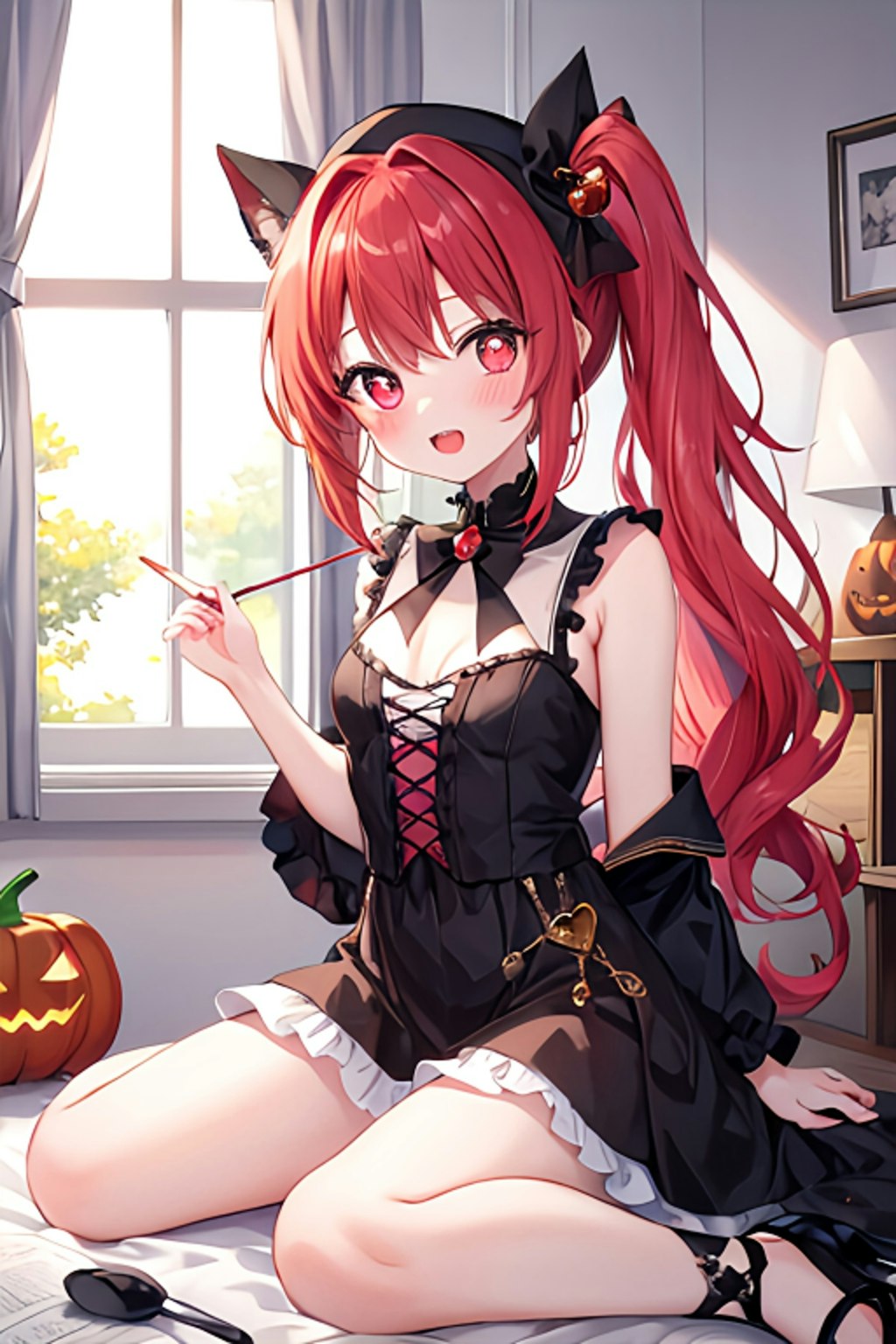 赤髪少女のハロウィン