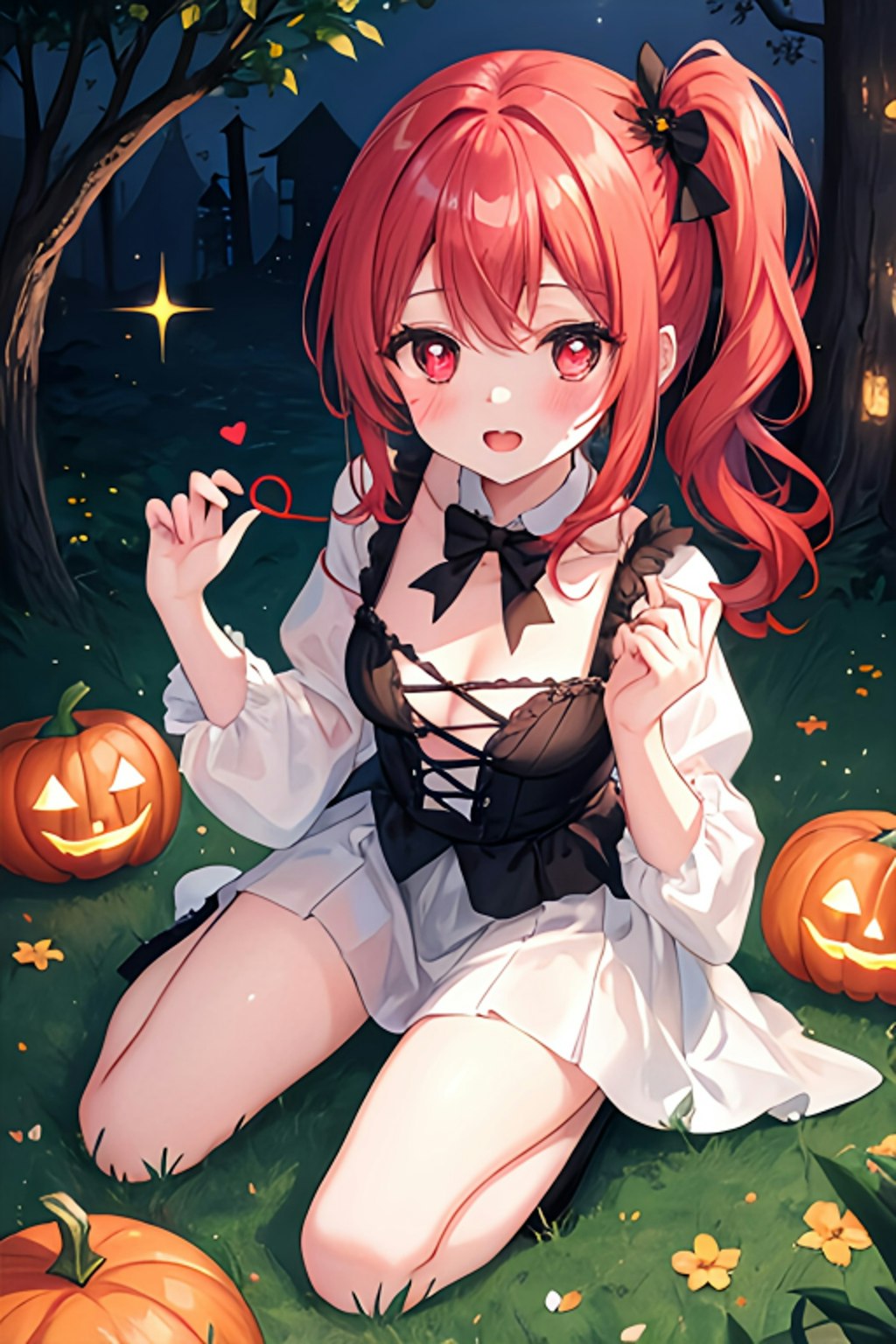 赤髪少女のハロウィン