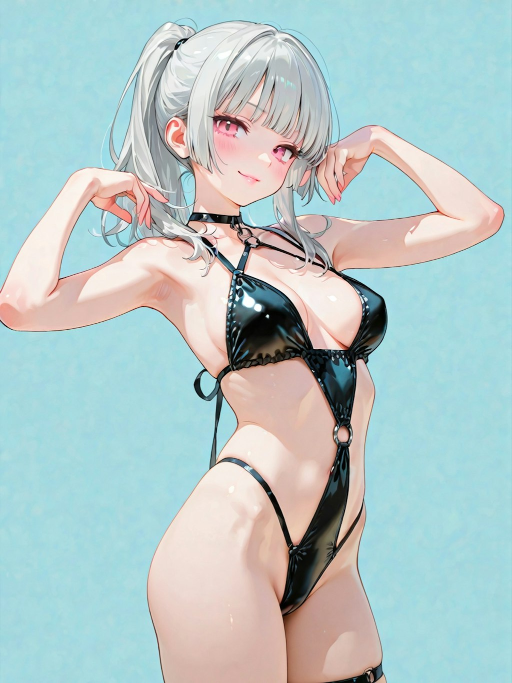 水着モデル　アイシャちゃん