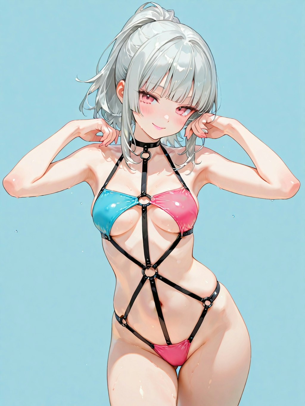 水着モデル　アイシャちゃん