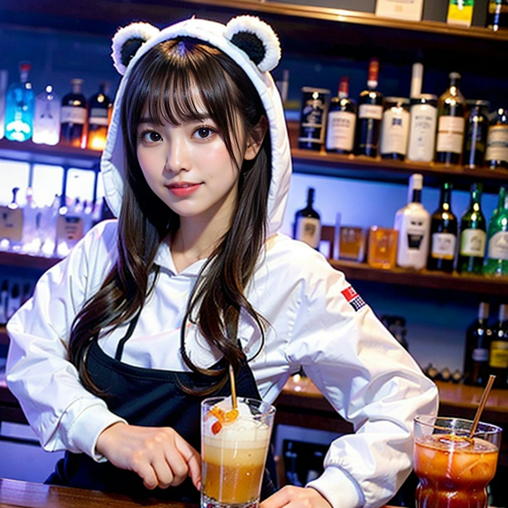 着ぐるみコンカフェ　私も1杯飲んでもいいですかぁ