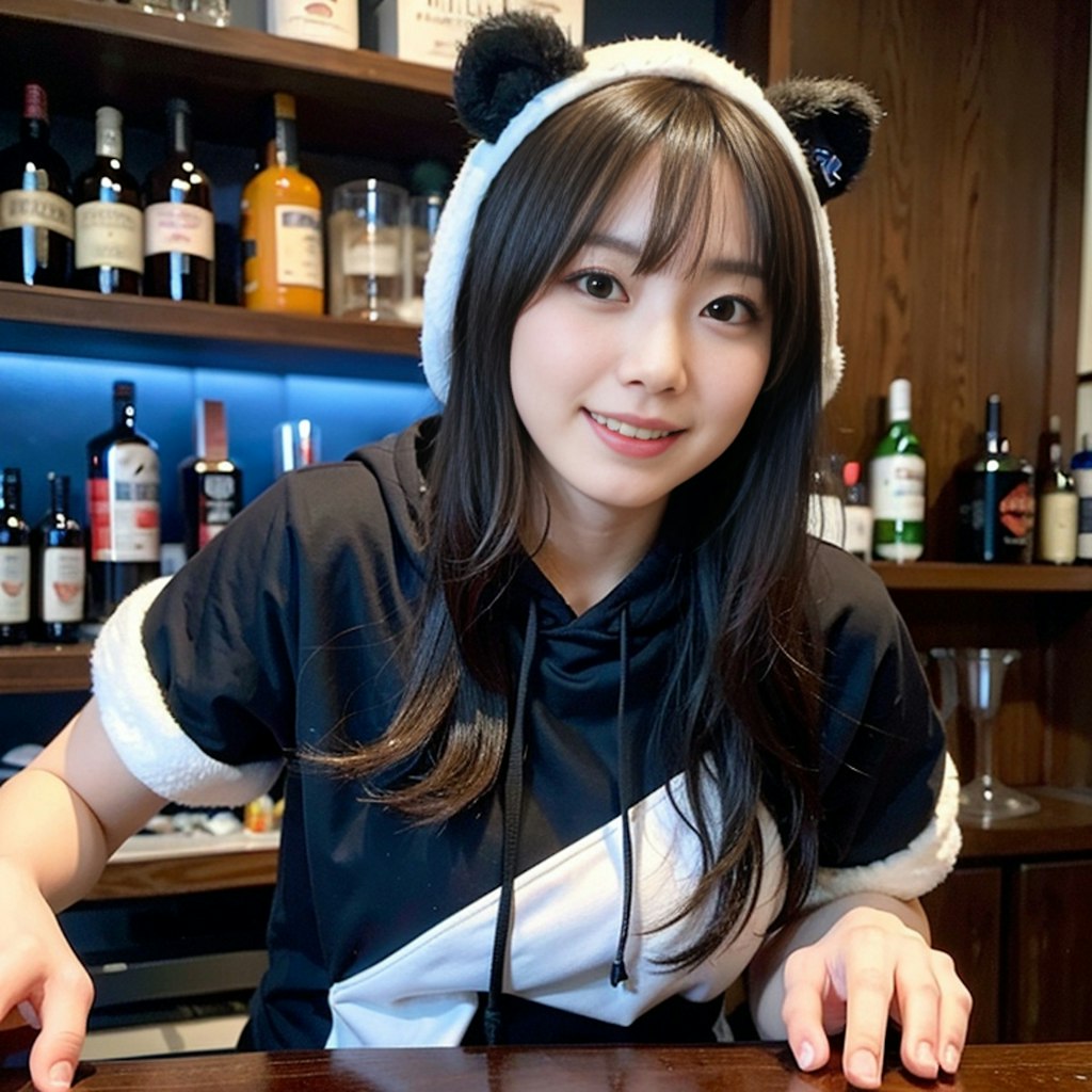 着ぐるみコンカフェ　私も1杯飲んでもいいですかぁ