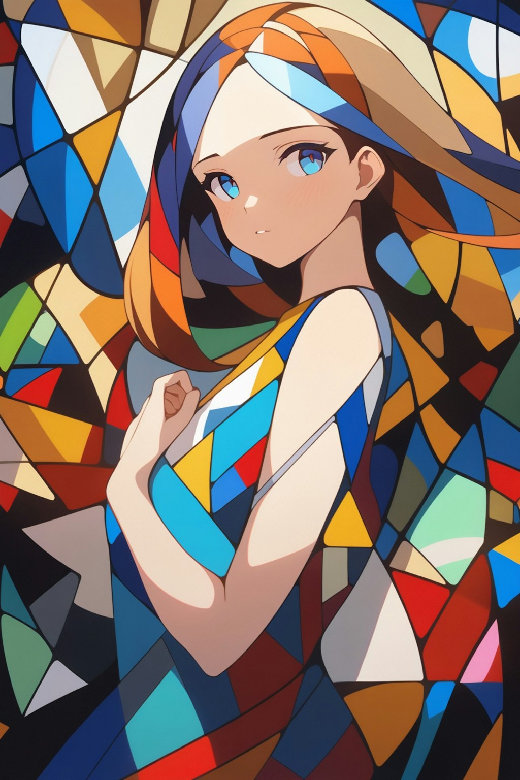 Stained Glass Girl