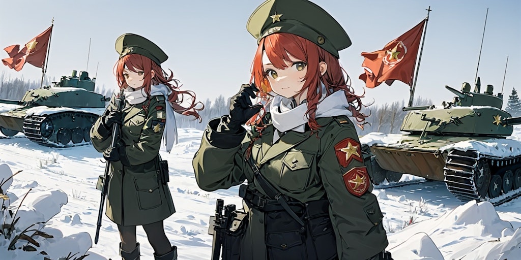 ソビエト連邦はまるで東の熊のように全世界を征服するのだ。（Soviet March：Red Alert 3より）