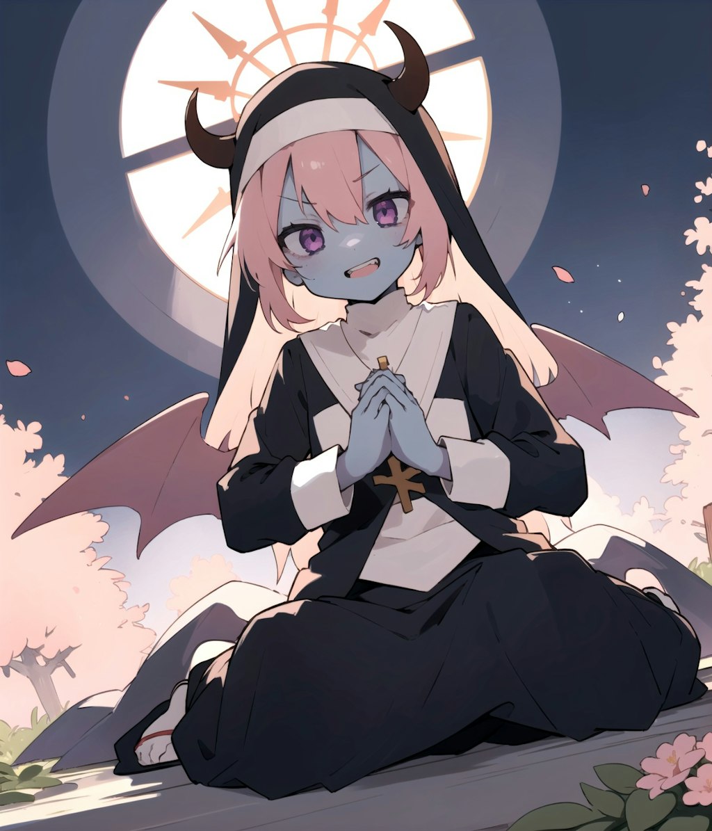 神職コスのウチのメスガキ枠 -Little Devil Girl in the Shinto Priesthood-