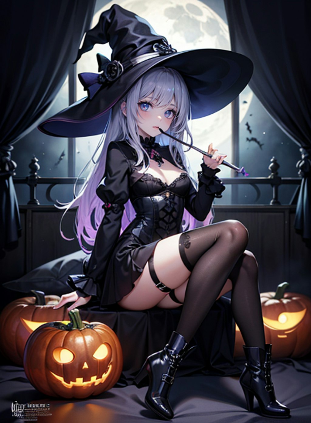 ハロウィン　魔女ガール♪