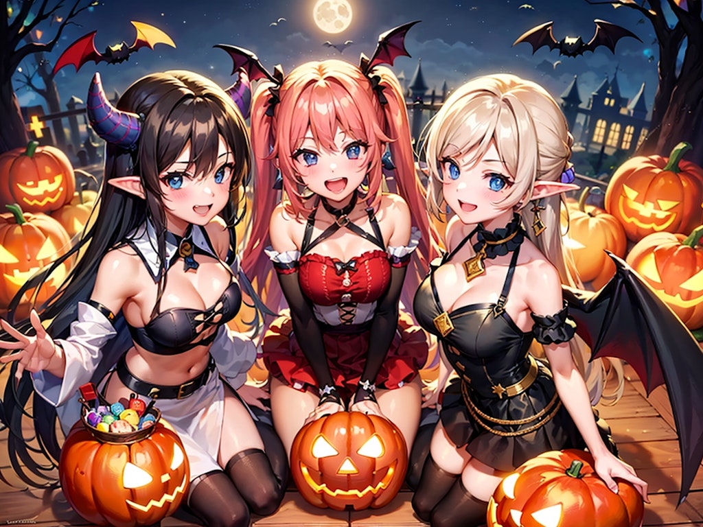 【二次元】ハロウィンパーティー