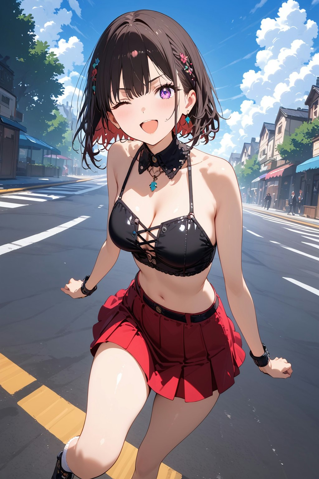 Wink X Belly button 4