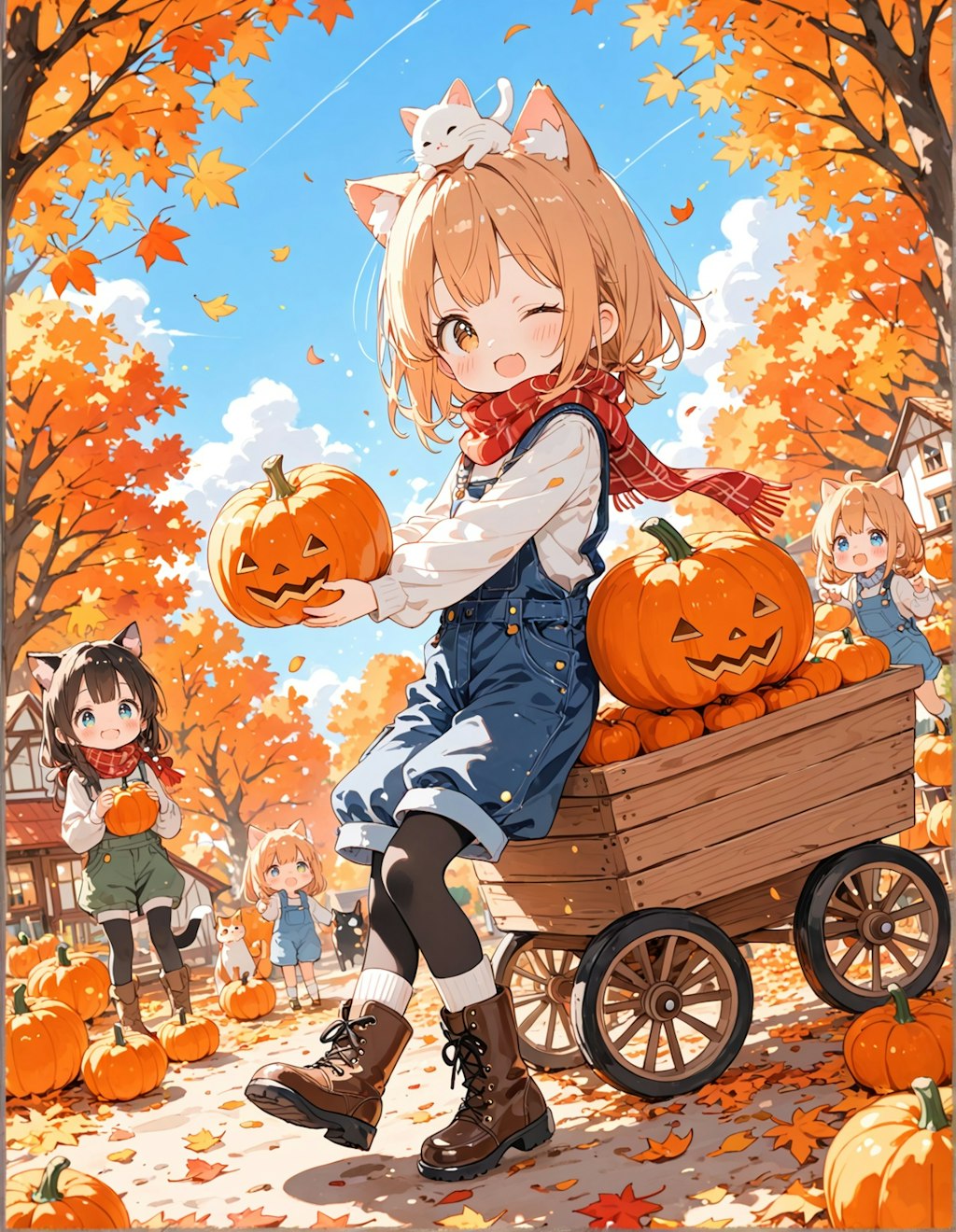 パンプキンカート🎃