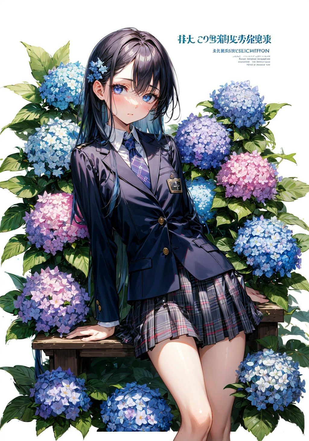 紫陽花JK