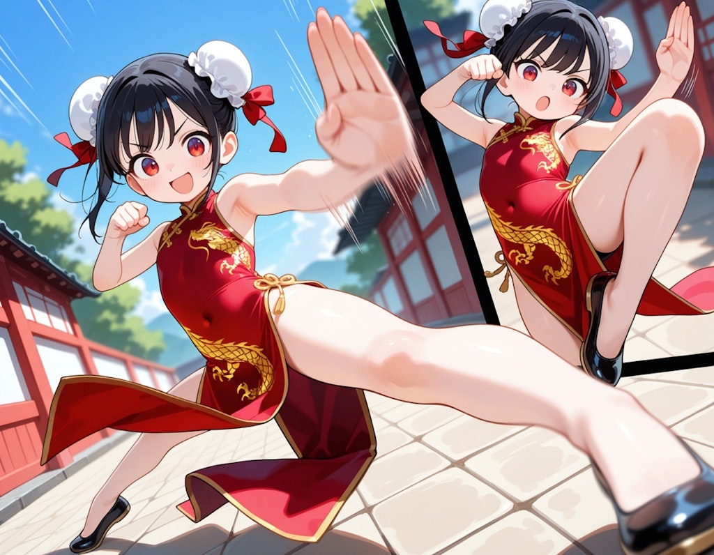 カンフーチャイナ娘