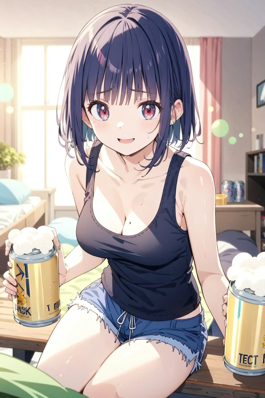 まぁ飲みねえ♪