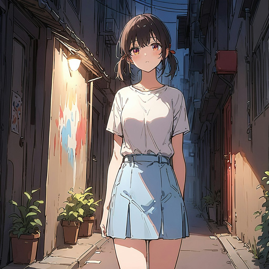 路地裏の少女⑥