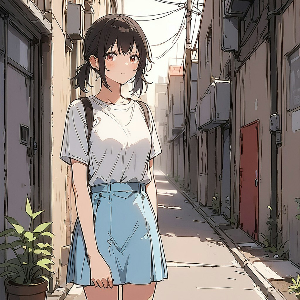 路地裏の少女⑥