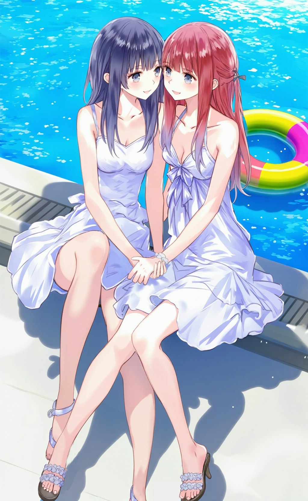 夏のプール
