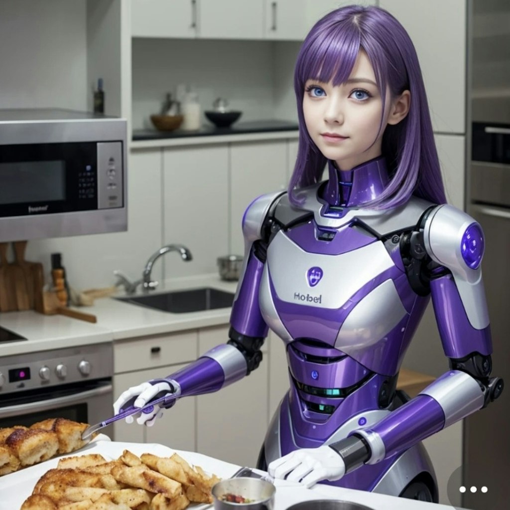 料理まで作ってくれる家庭用ロボットさん