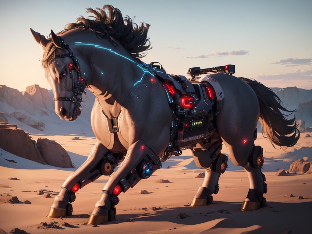 機械仕掛けの馬 その17