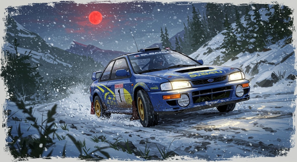 プロンプト借りて再現シリーズ　WRカー編