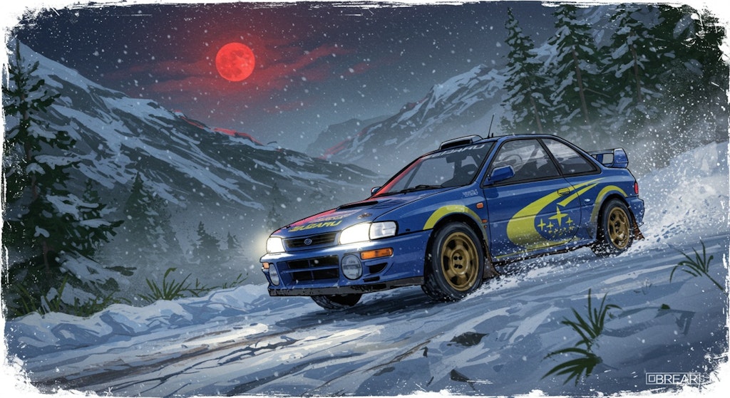 プロンプト借りて再現シリーズ　WRカー編