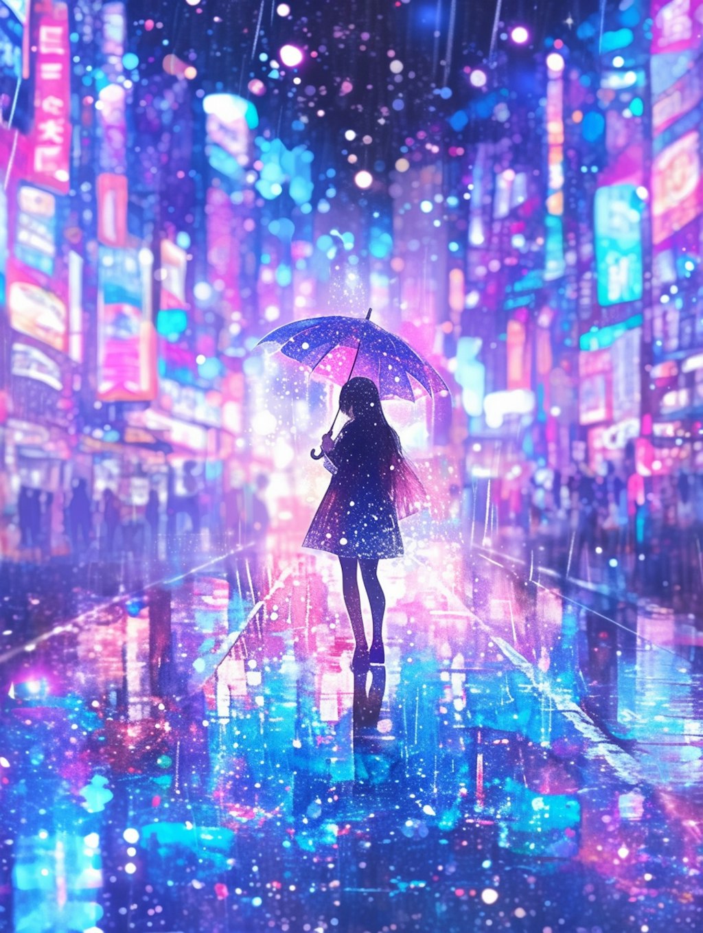 雨の夜