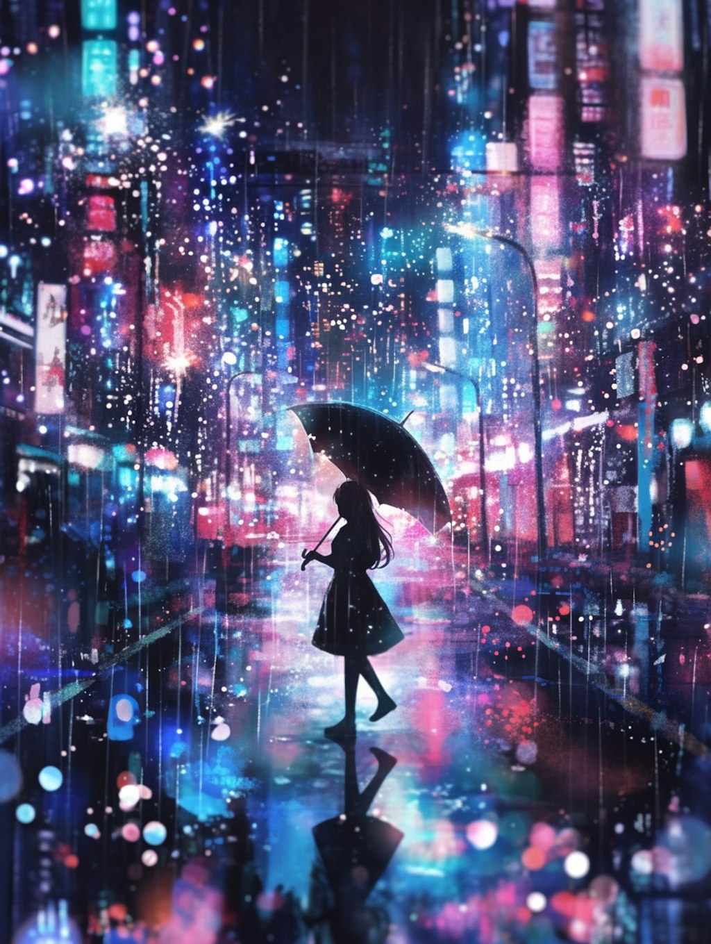 雨の夜