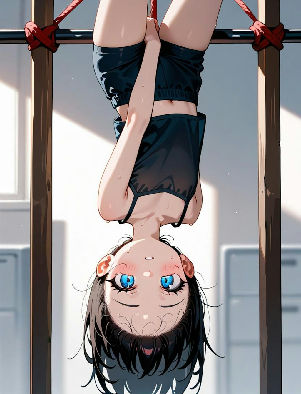 逆さ娘③