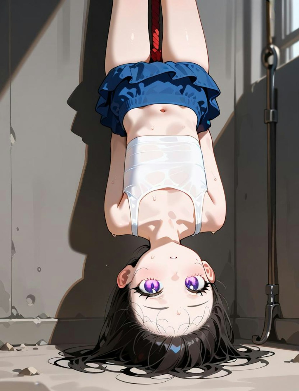 逆さ娘③