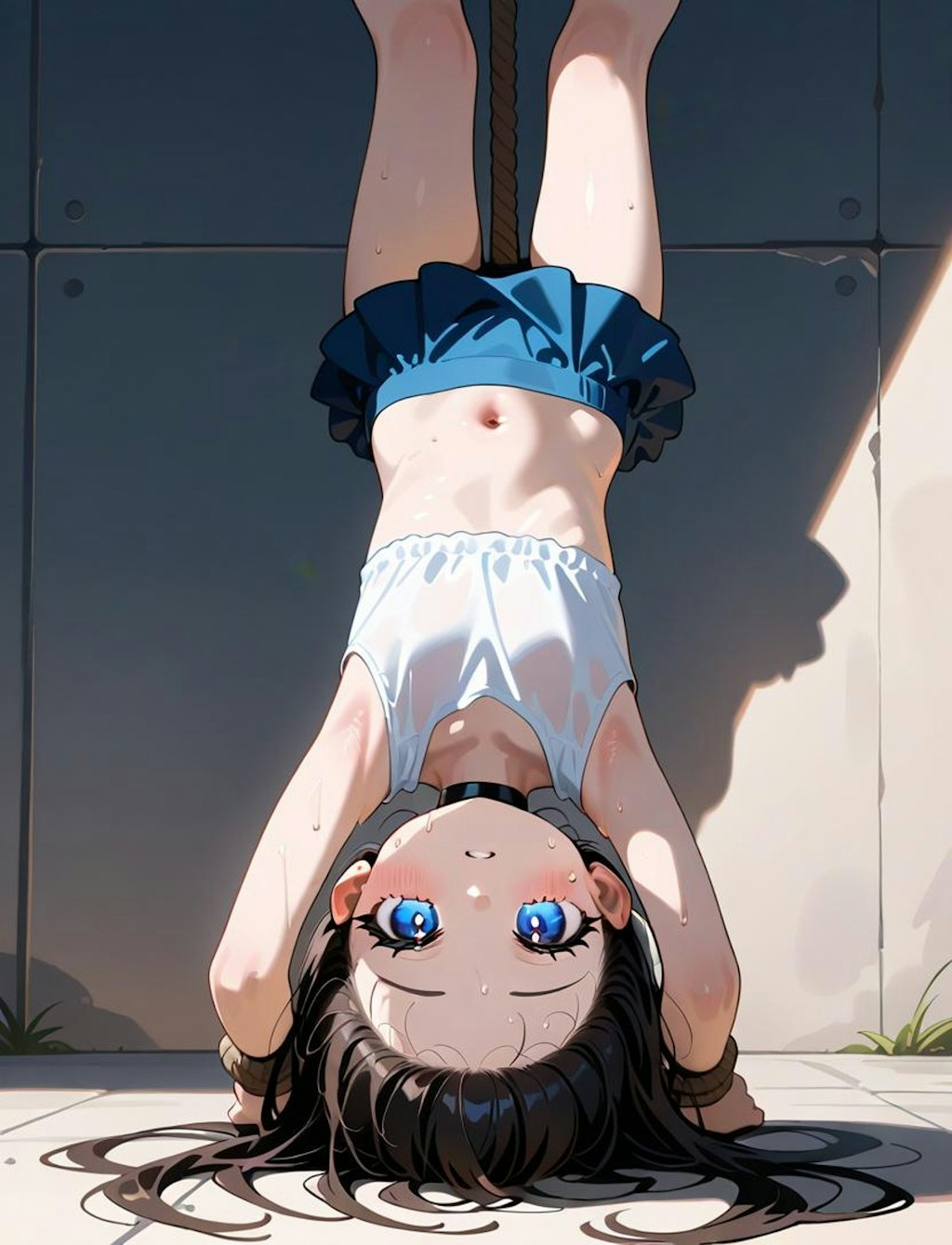 逆さ娘③