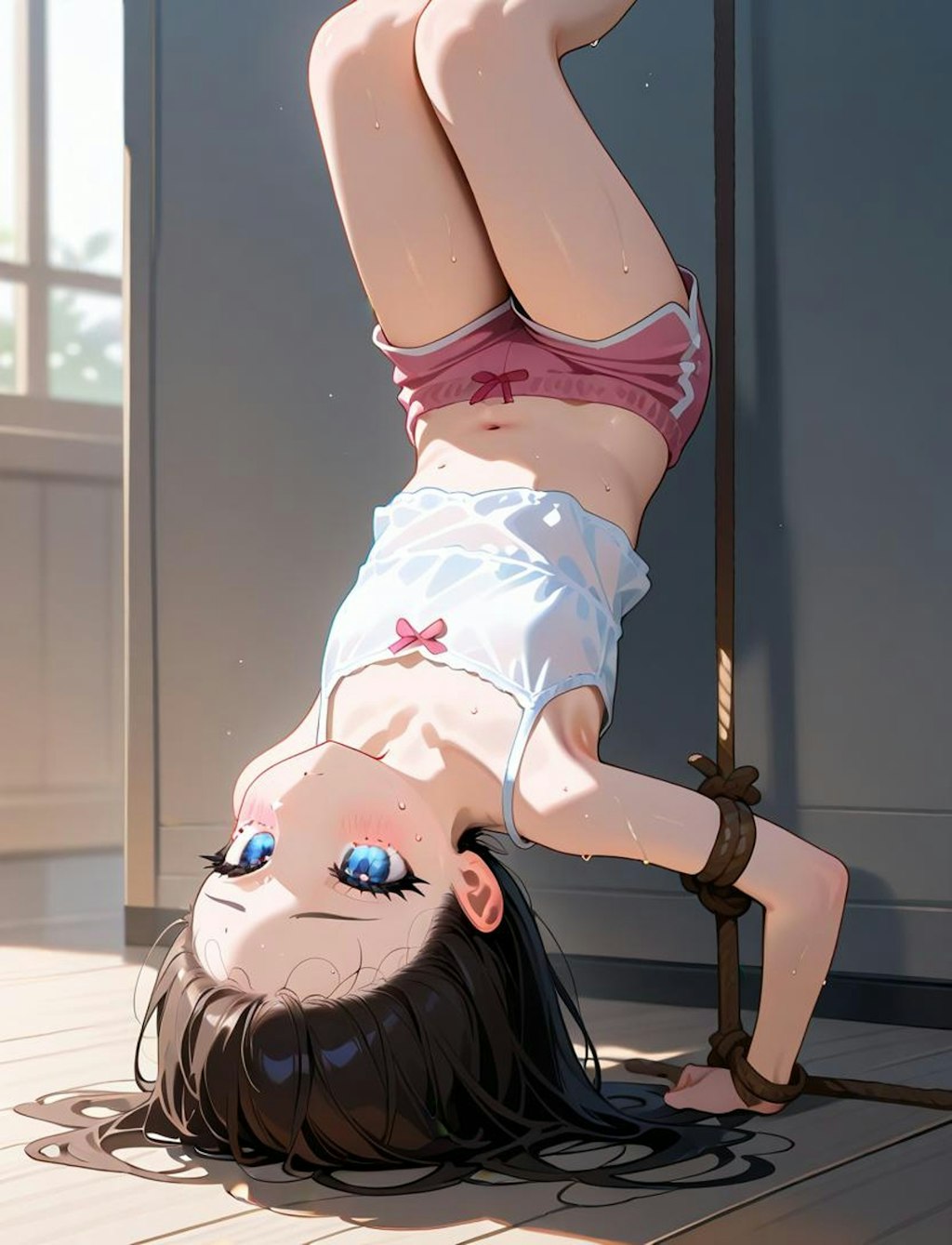 逆さ娘③