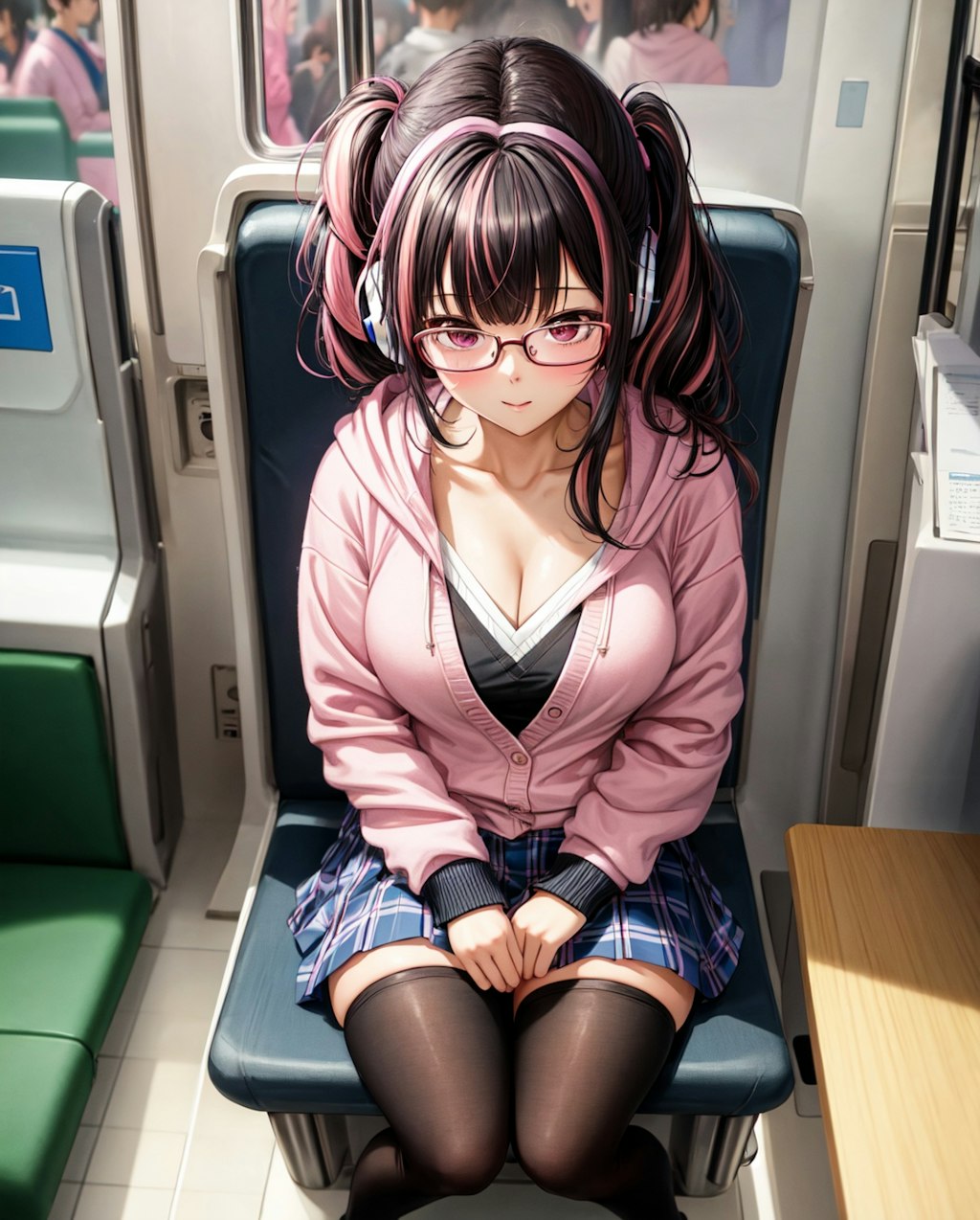 たまに電車で会う女の子